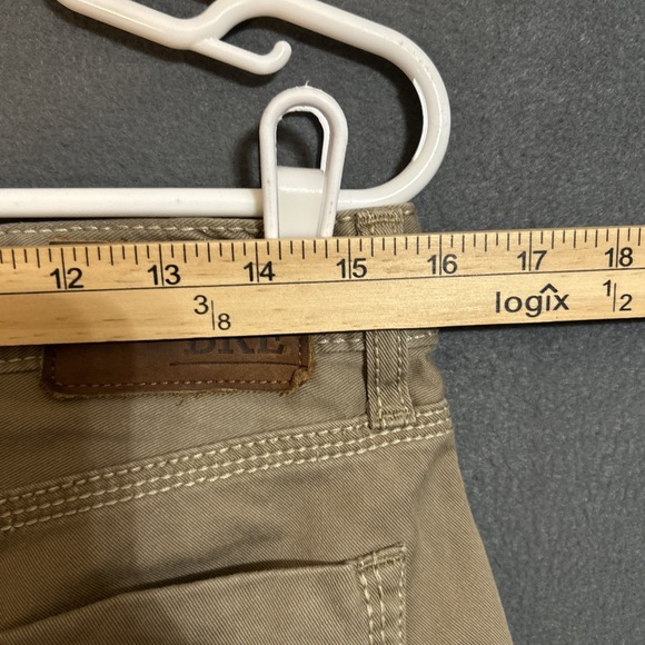 BKE Jeans Mens 30L Brown Jake Boot Leg Denim Embroidered Buckle Western Stretch - Picture 7 of 9